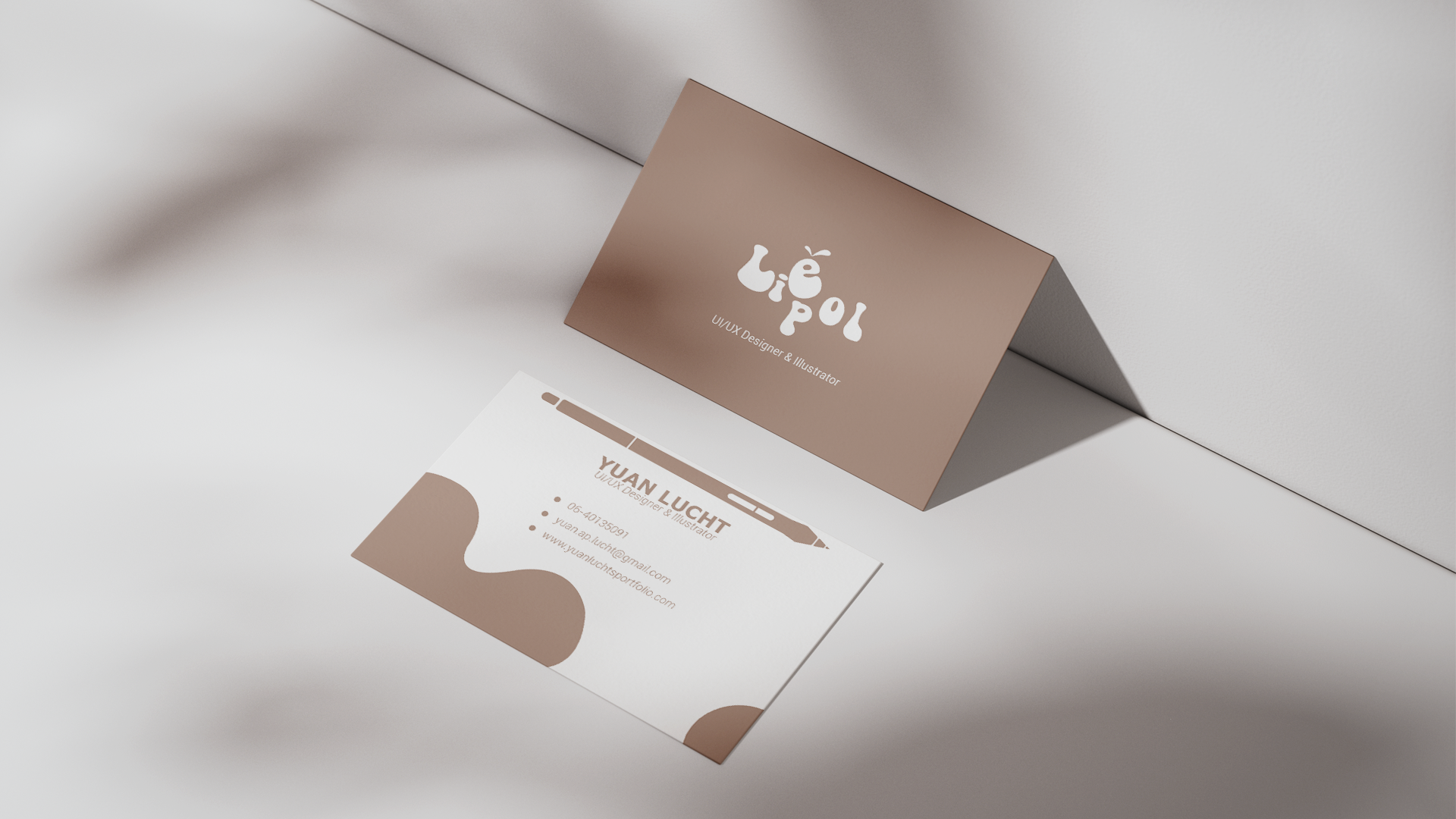 Thumbnail of my businesscard mock up